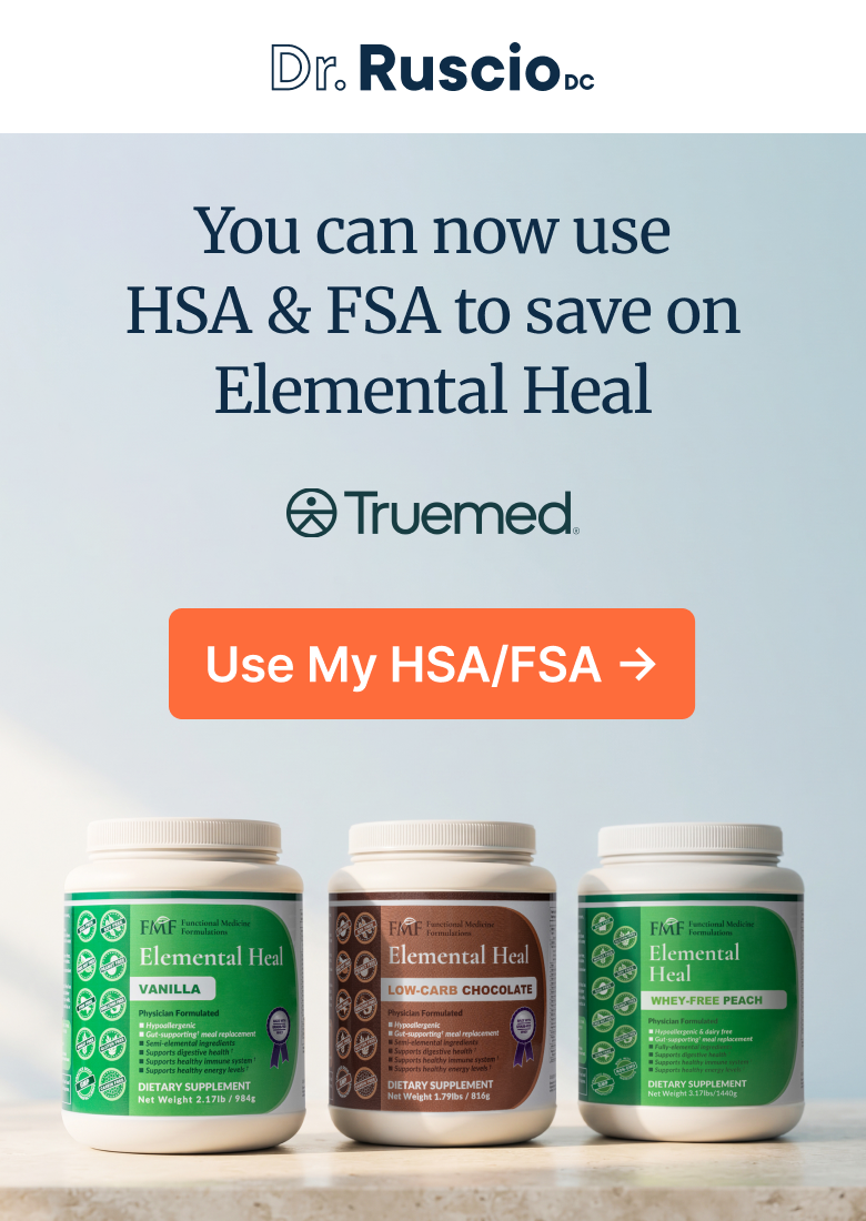 You can now use HSA & FSA to save on Elemental Heal