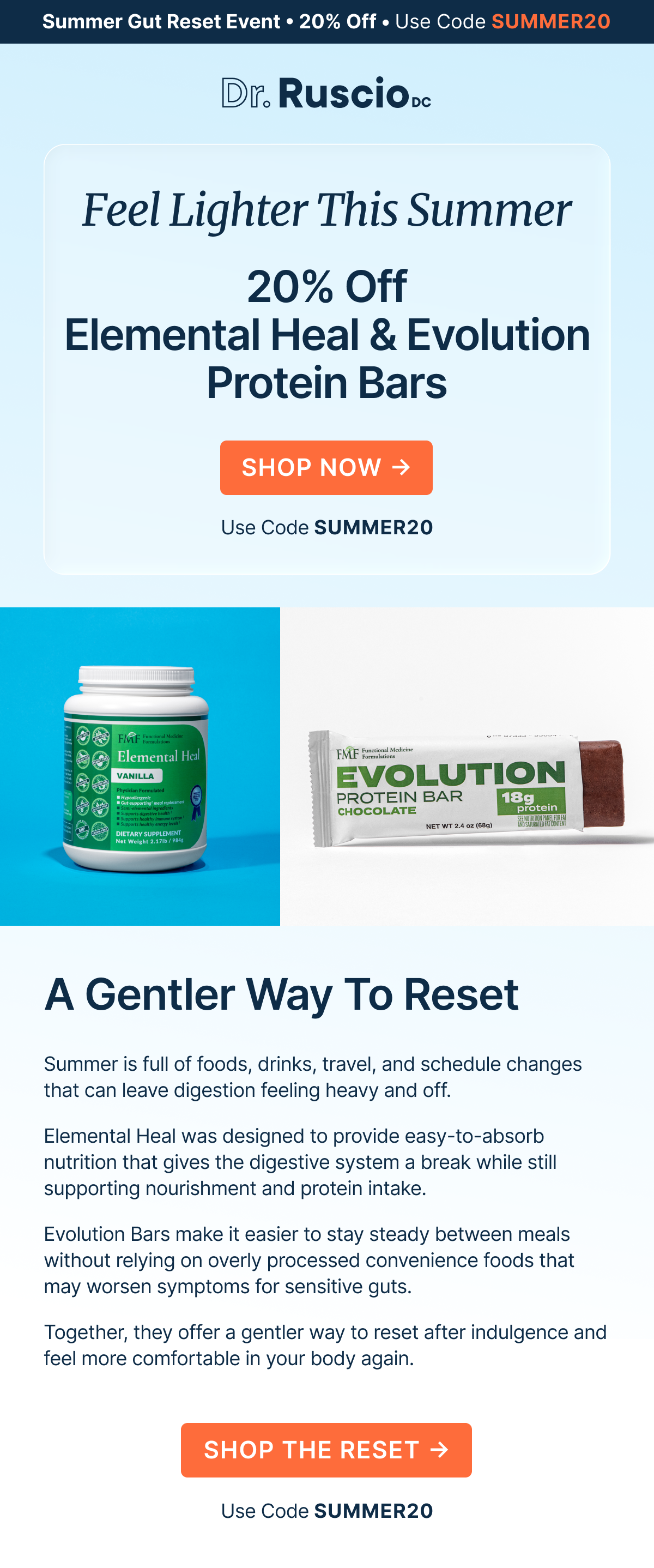 Elemental Heal and Evolution Protein Bars 