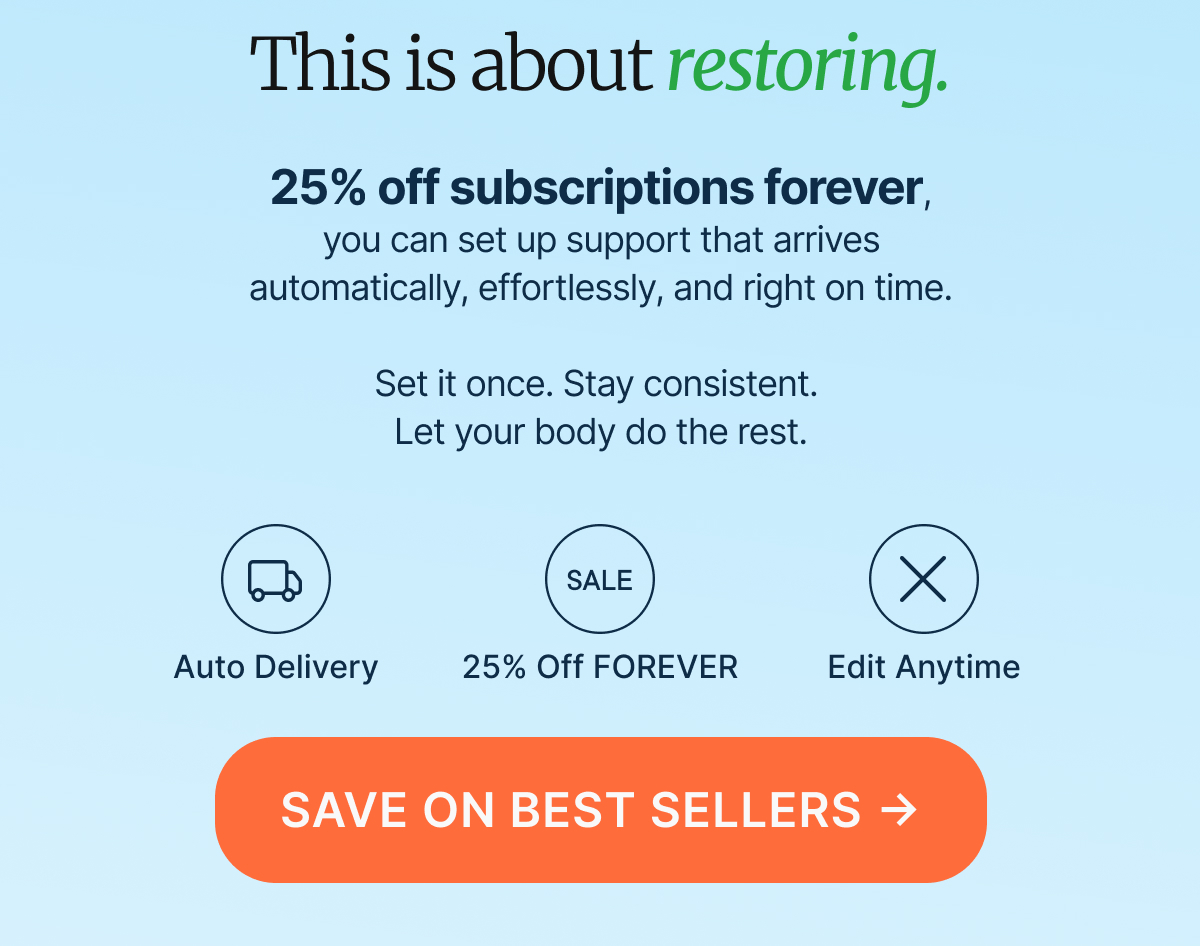 This is about restoring 25% off subscriptions forever