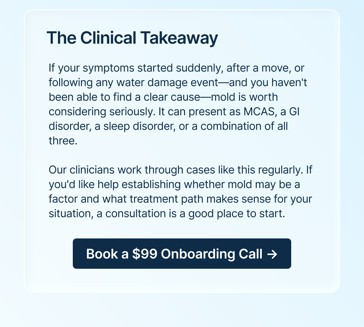 The Clinical Takeaway