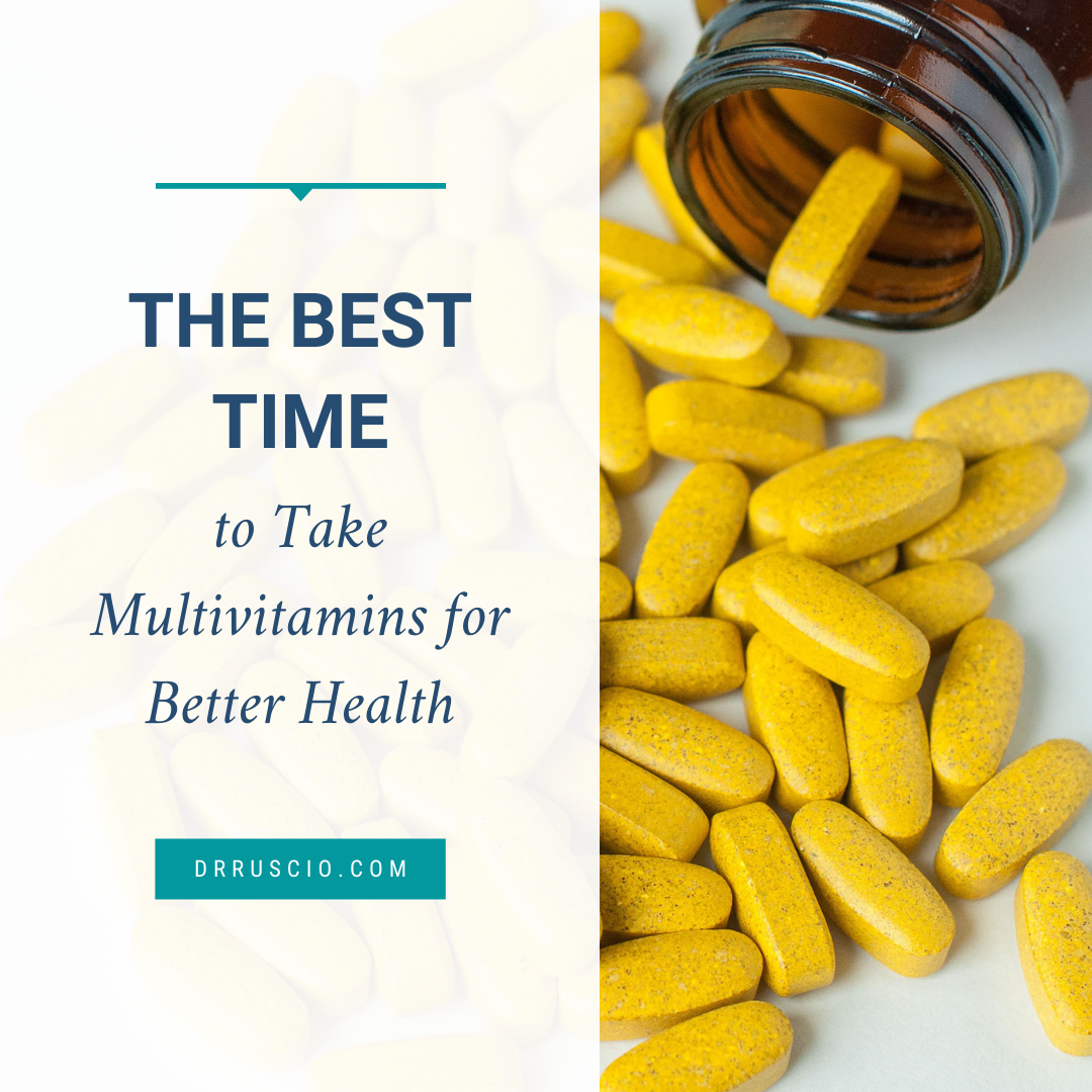 Do you really need a daily multivitamin? Drruscio