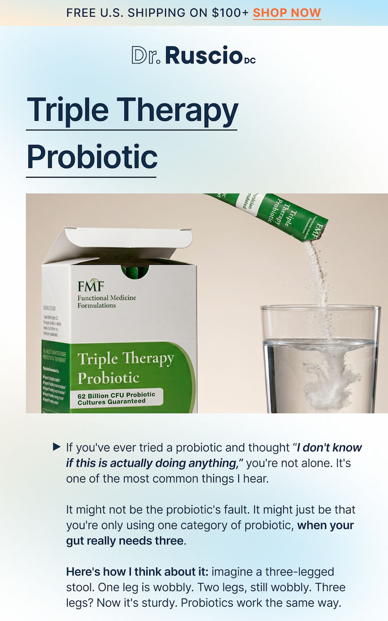 Triple Therapy  Probiotic
