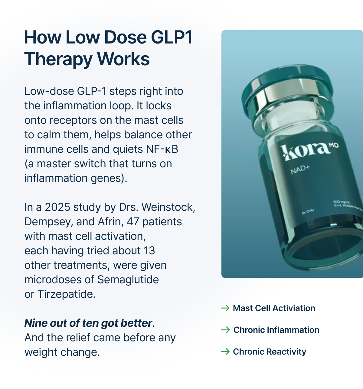 How Low Dose GLP1 Therapy Works