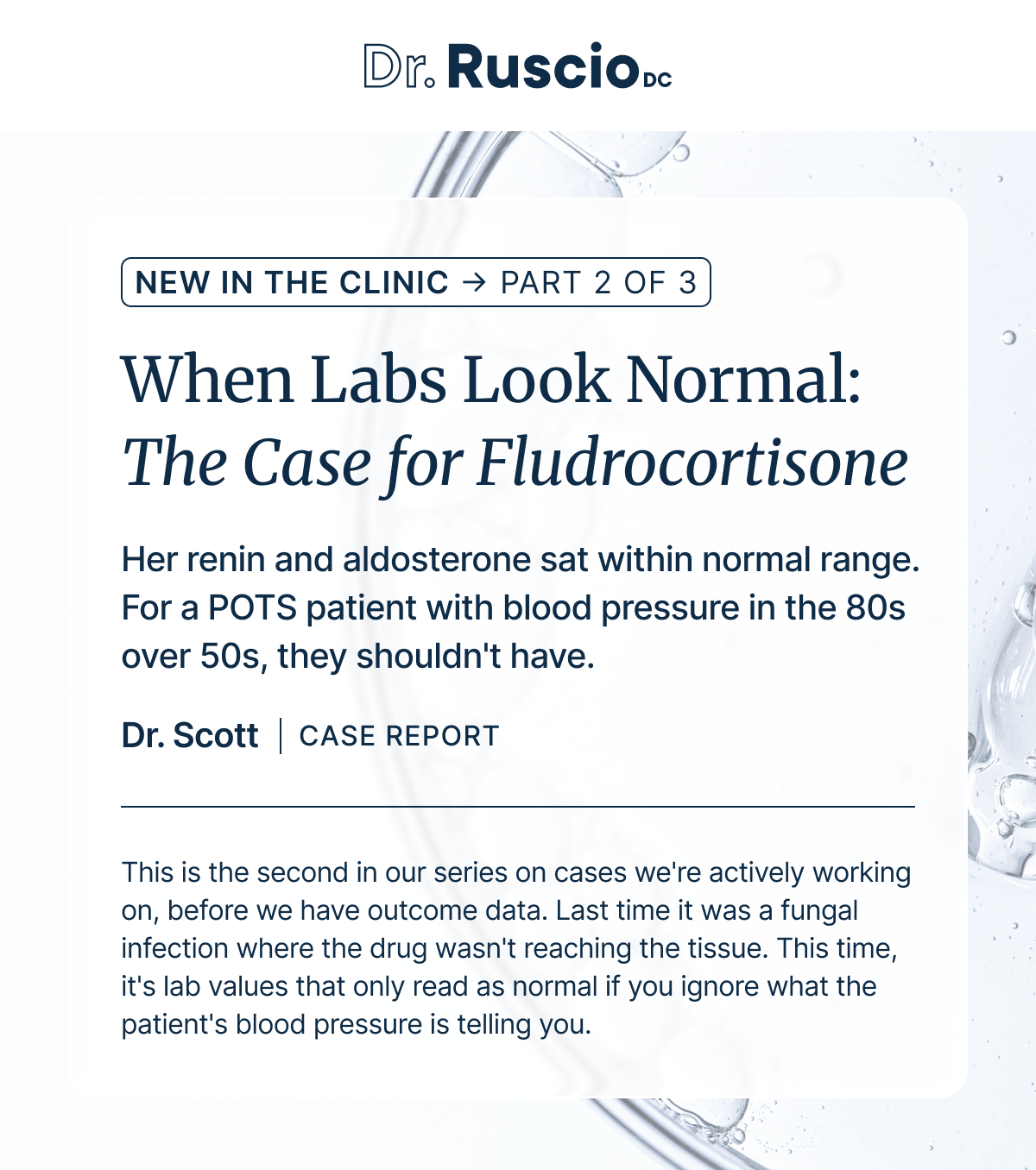 When Labs Look Normal: The Case for Fludrocortisone