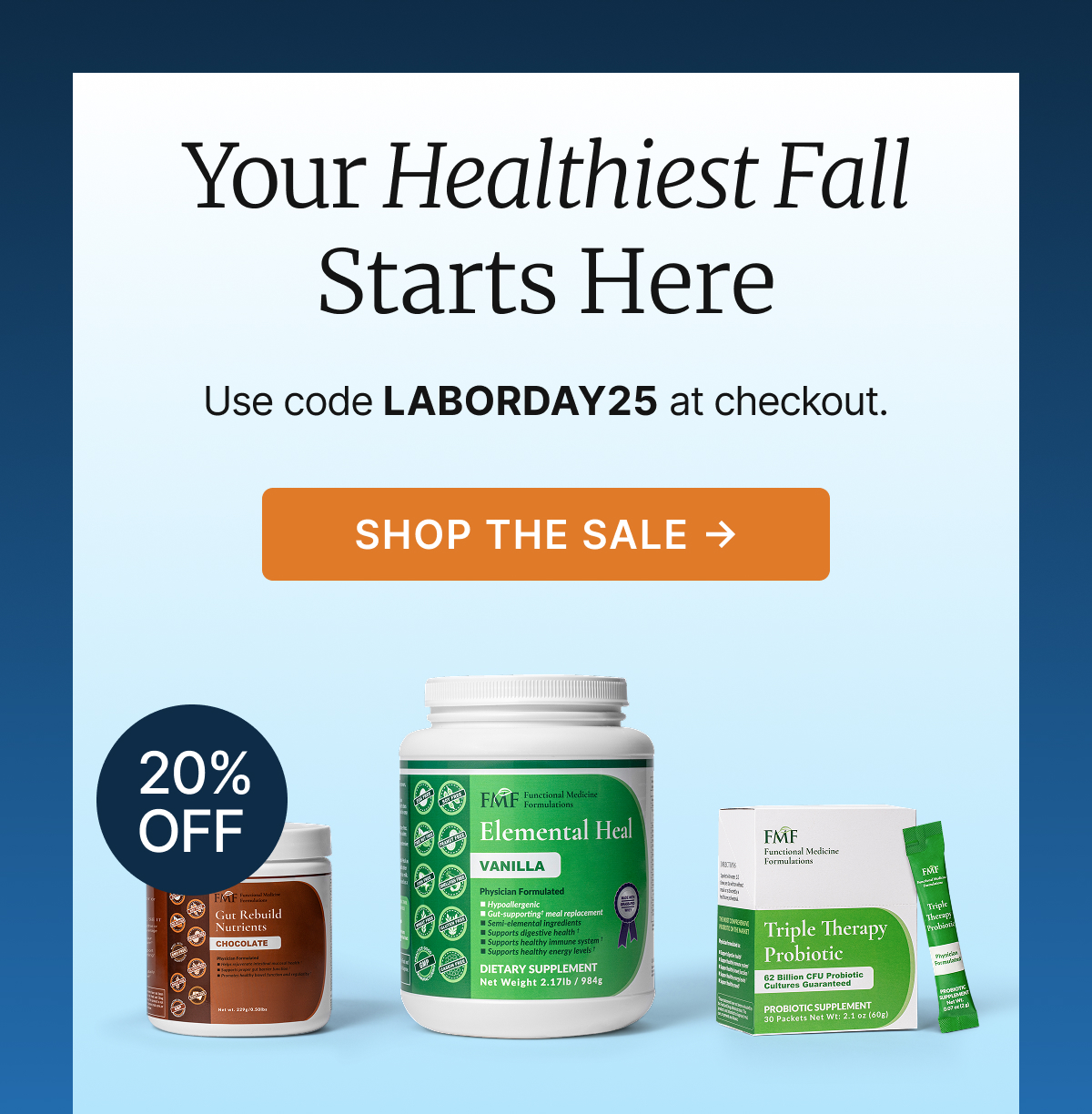 Your Healthiest Fall Starts Here