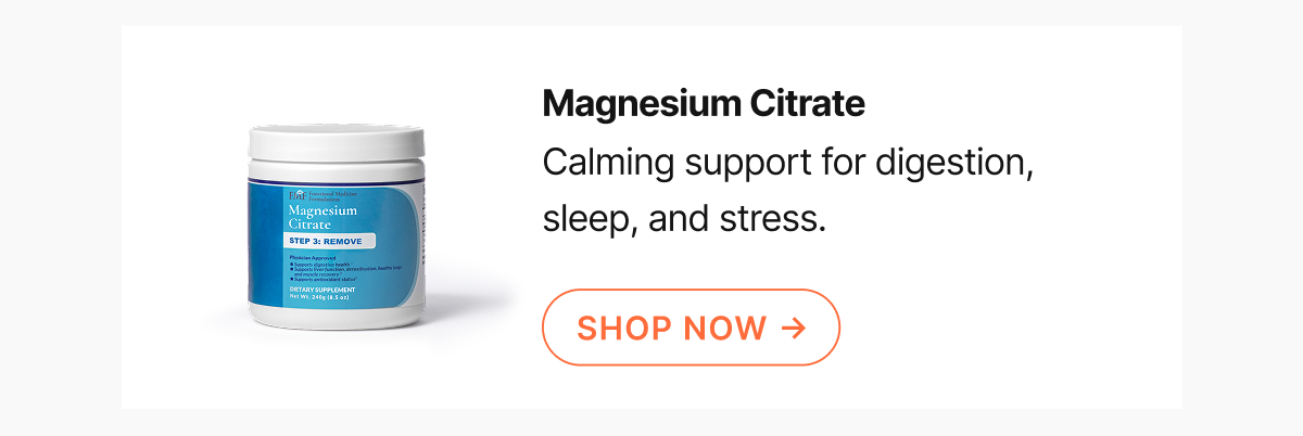Magnesium Citrate Calming support for digestion, sleep, and stress.