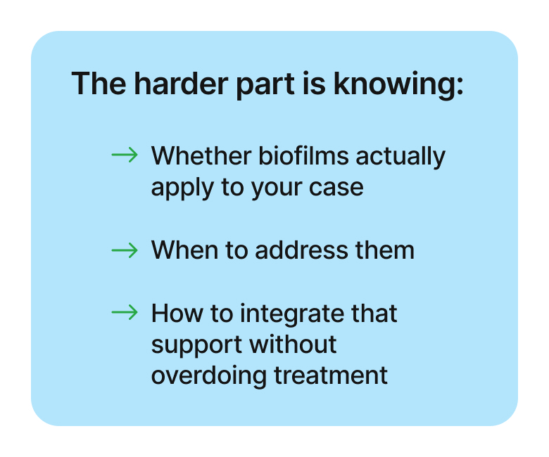 The harder part is knowing: