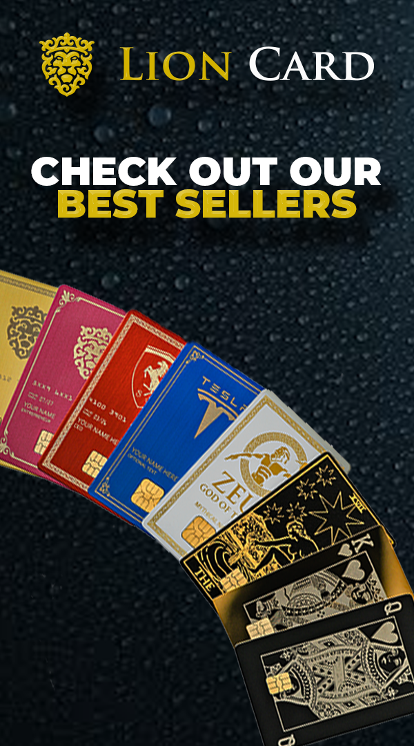 ,Make Your Card Stand Out With Lion Card! Lion Credit Card