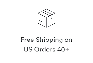 Free Shipping on US Orders 40+