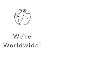 We're Worldwide!