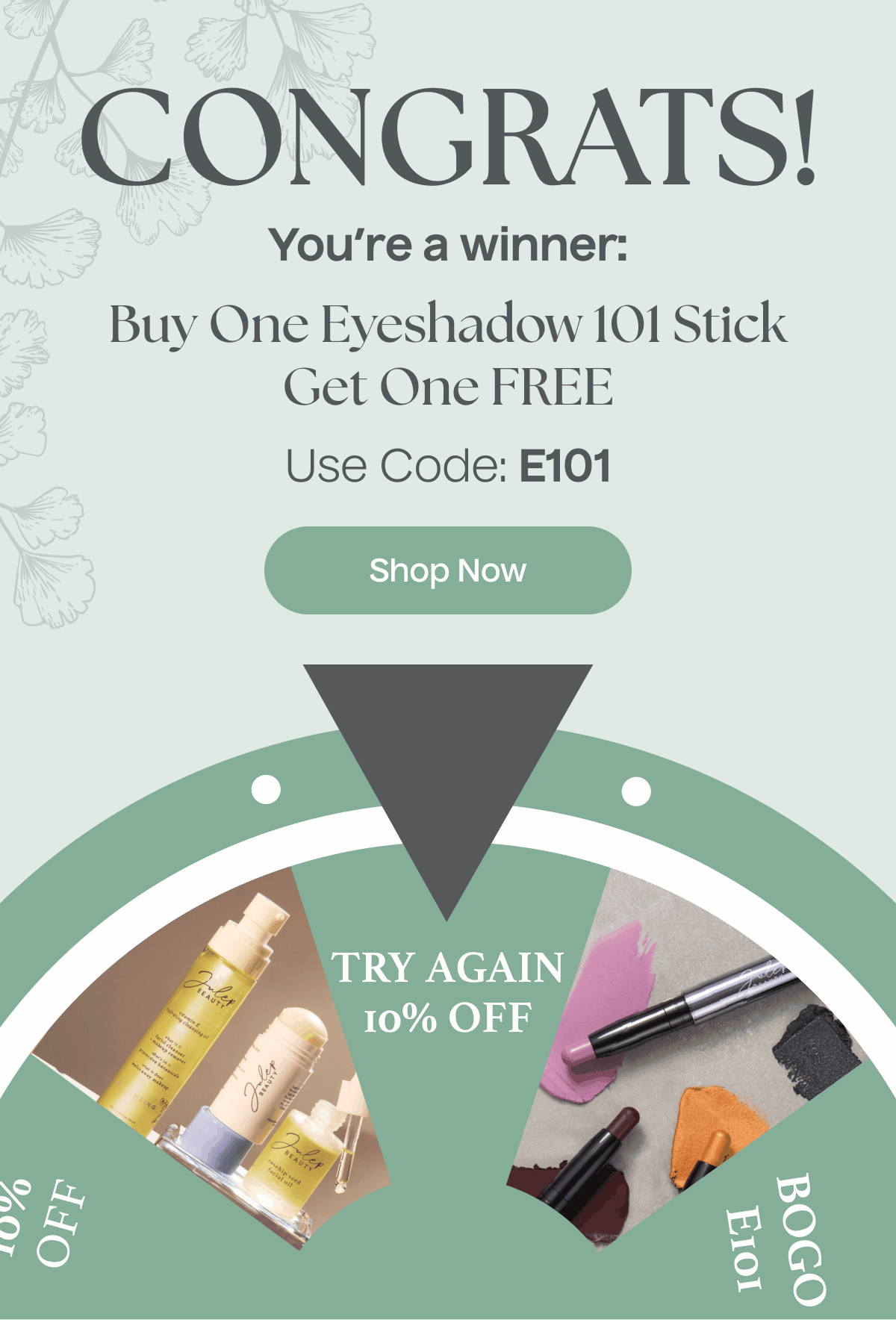 Buy One Eyeshadow 101 Stick, Get One FREE | Use Code E101 - Shop now