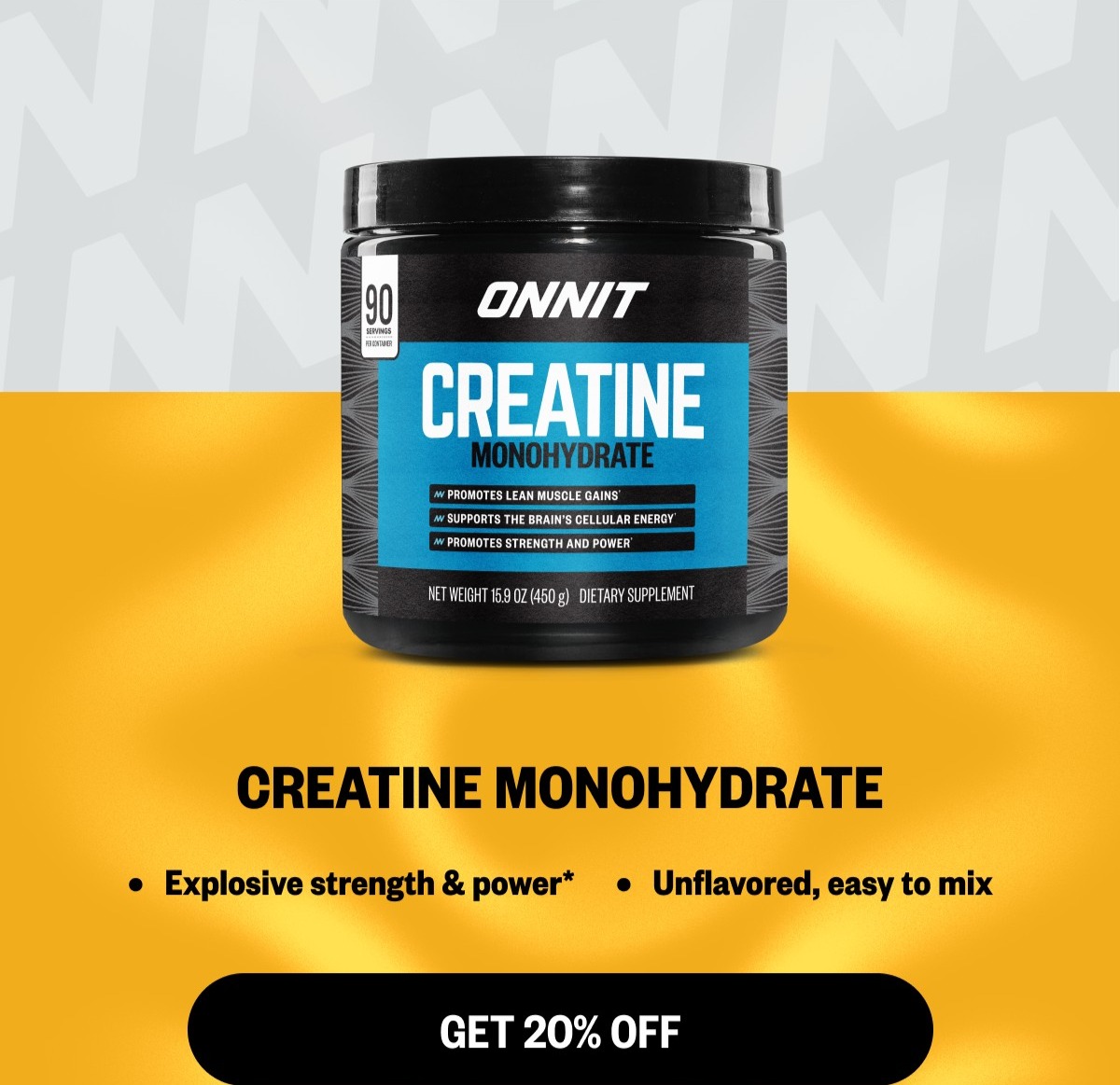 20% OFF Creatine