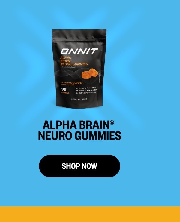 Shop Alpha BRAIN® Neuro Gummies