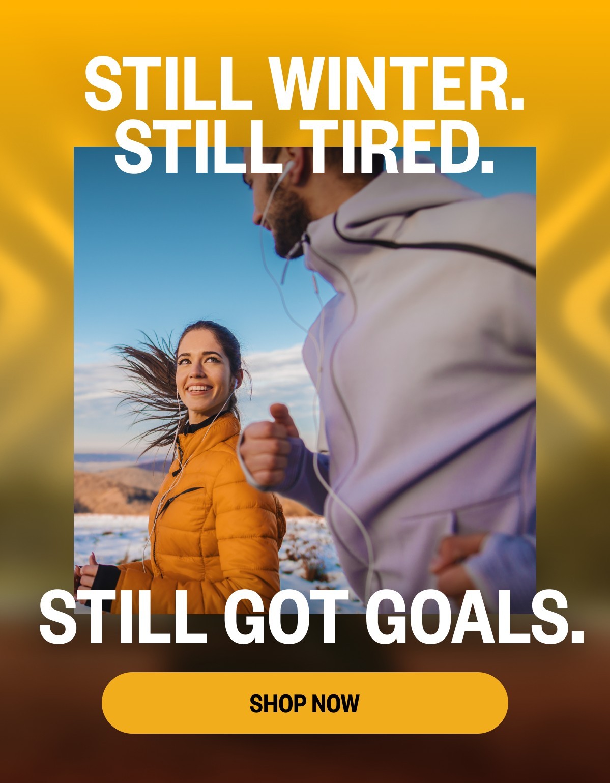 Short month. Big goals.