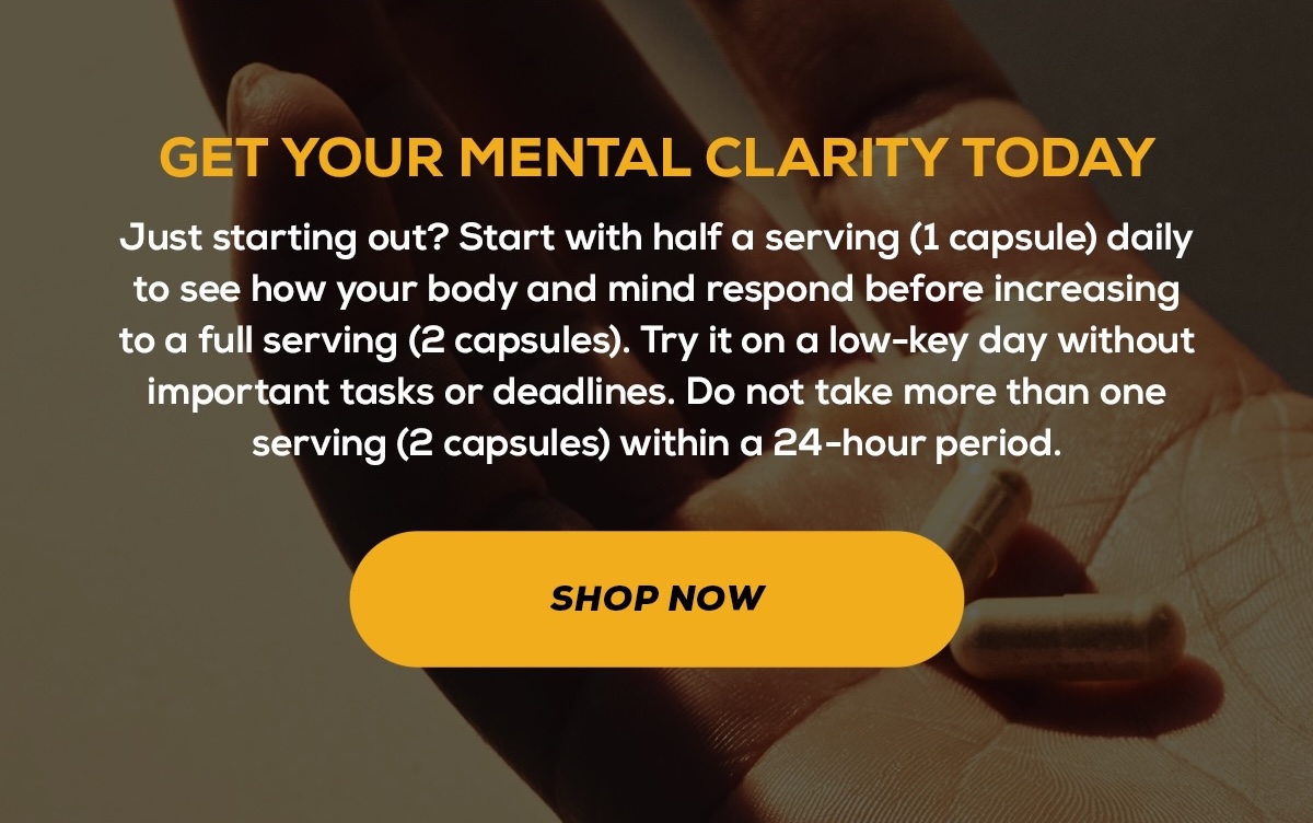 Get your Mental Clarity Today