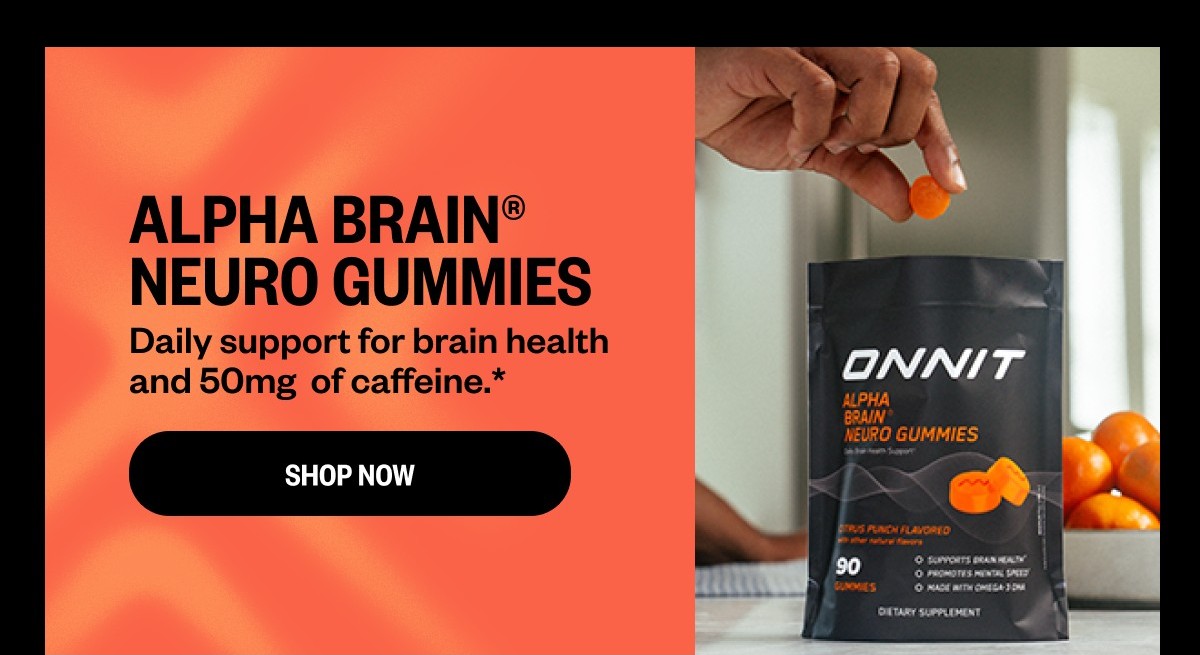 Shop Alpha BRAIN® Neuro Gummies