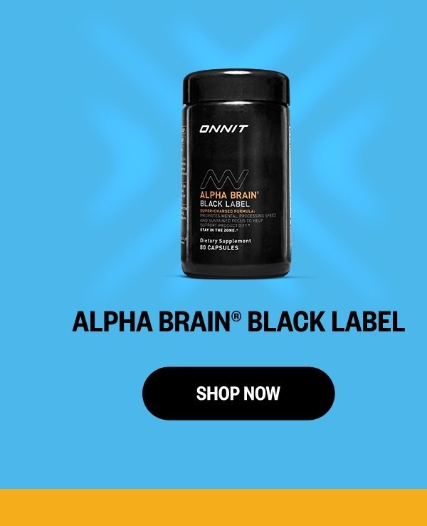 Shop Alpha BRAIN® Black Label
