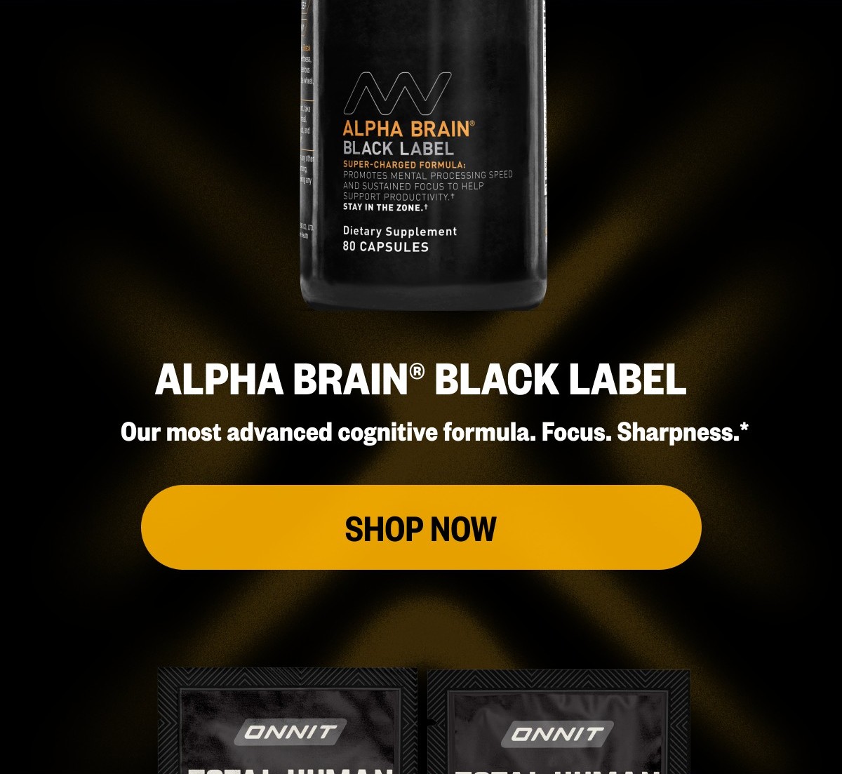 Alpha BRAIN® Black Label