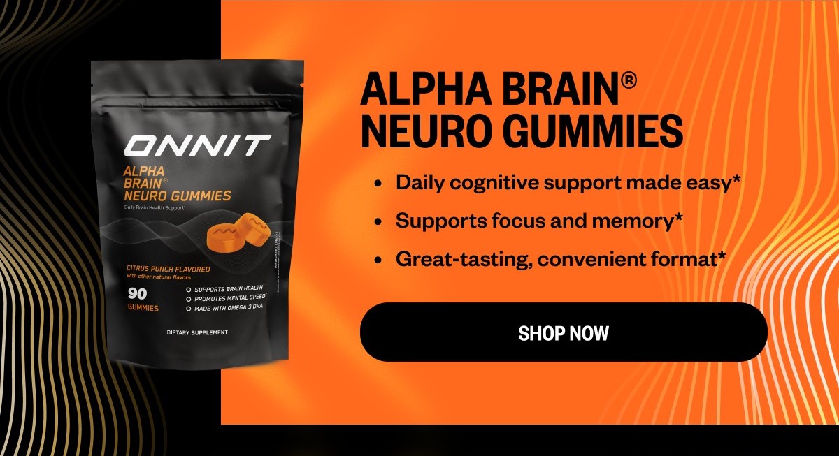 Shop Alpha BRAIN® Neuro Gummies