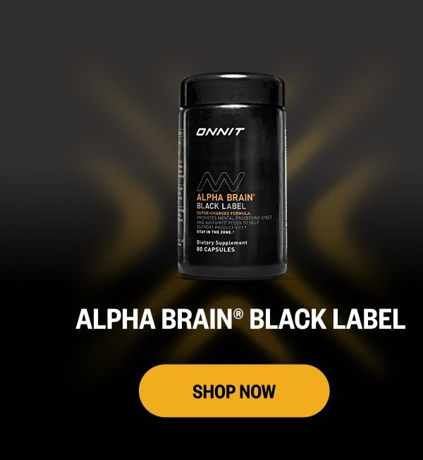 Shop Alpha BRAIN® Black Label