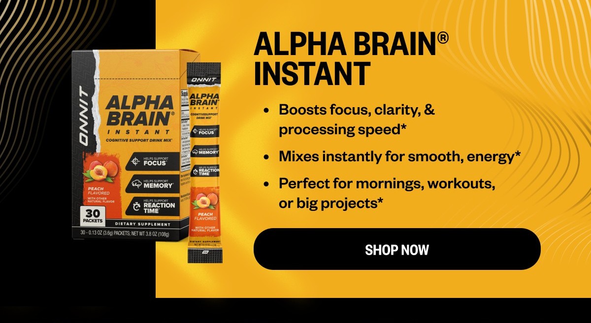 Shop Alpha BRAIN® Instant