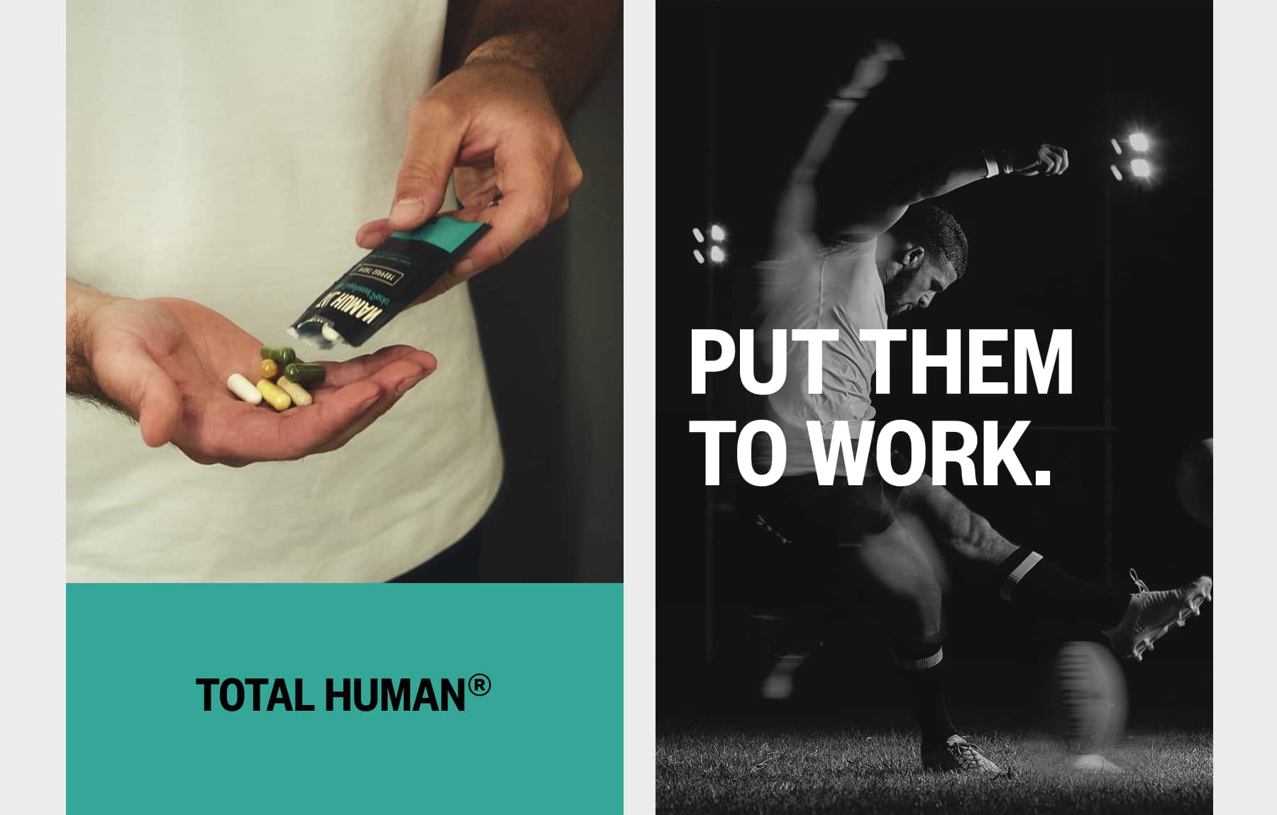 Total Human® Put them to work.