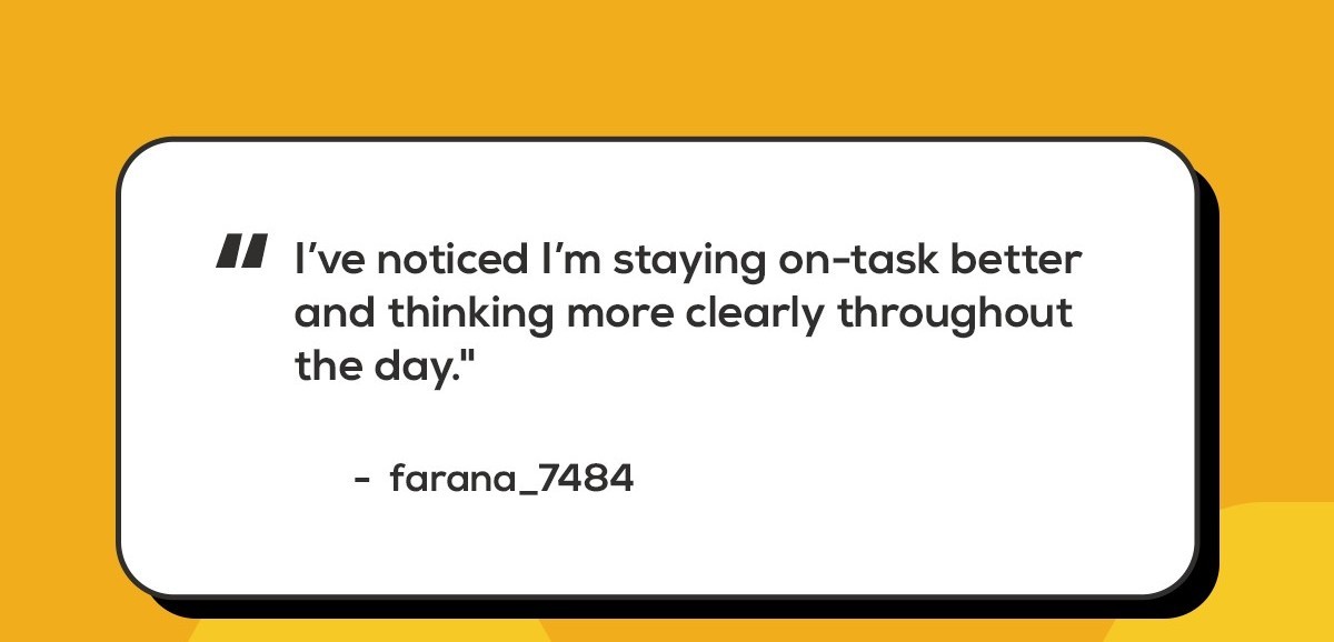 Alpha Brain® testimonial