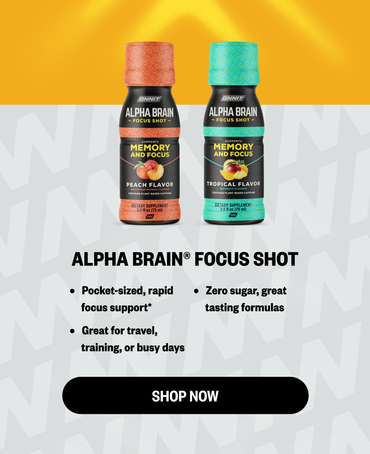 Shop Alpha BRAIN® Focus Shot
