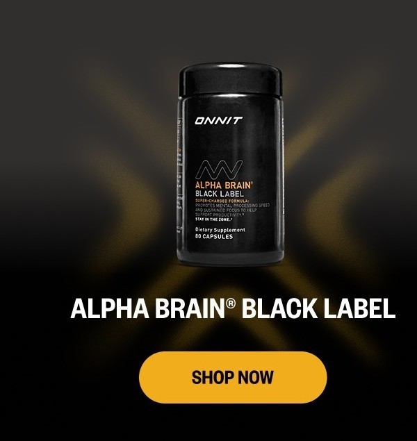 Shop Alpha BRAIN® Black Label