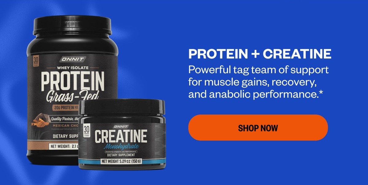 Shop Protein + Creatine