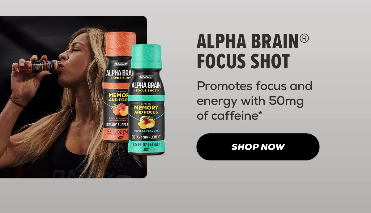 Alpha BRAIN® Focus Shot