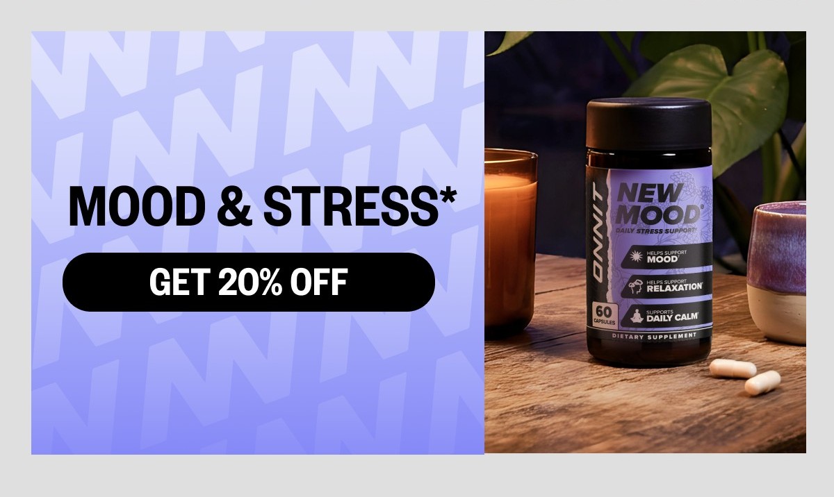 GET 20% OFF | MOOD & STRESS