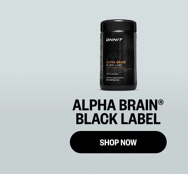 Shop Alpha BRAIN® Black Label