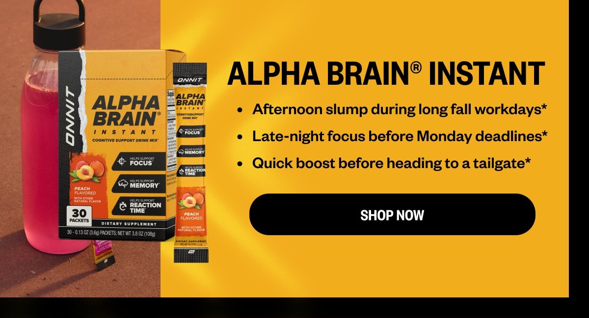Shop Alpha BRAIN® Instant
