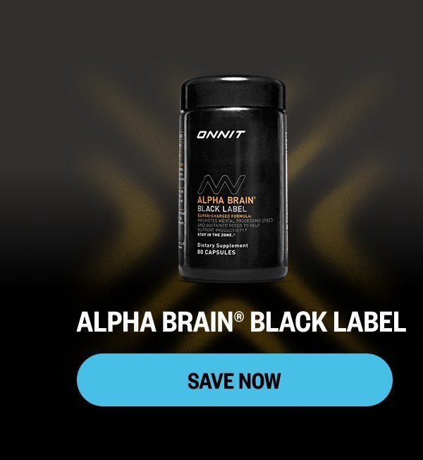 Shop Alpha BRAIN® Black Label