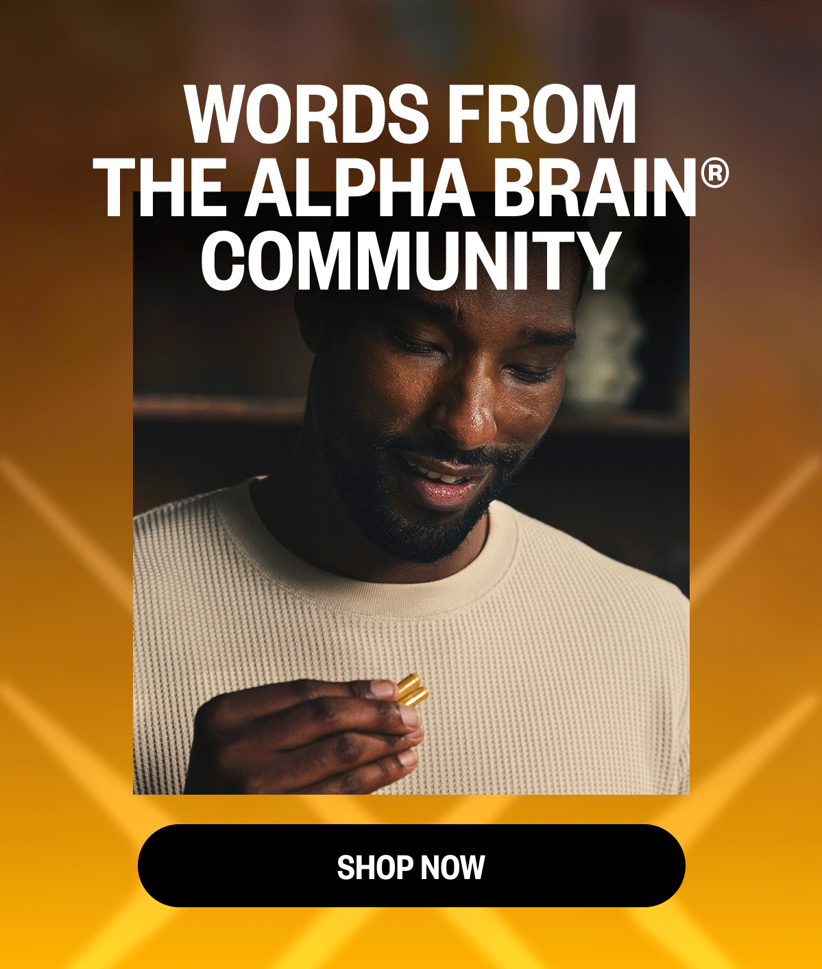 Words from the Alpha Brain® community