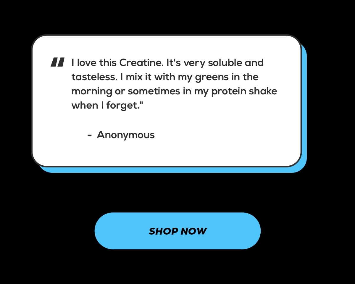 I love this Creatine