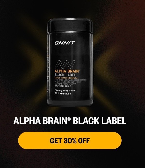Shop Alpha BRAIN® Black Label