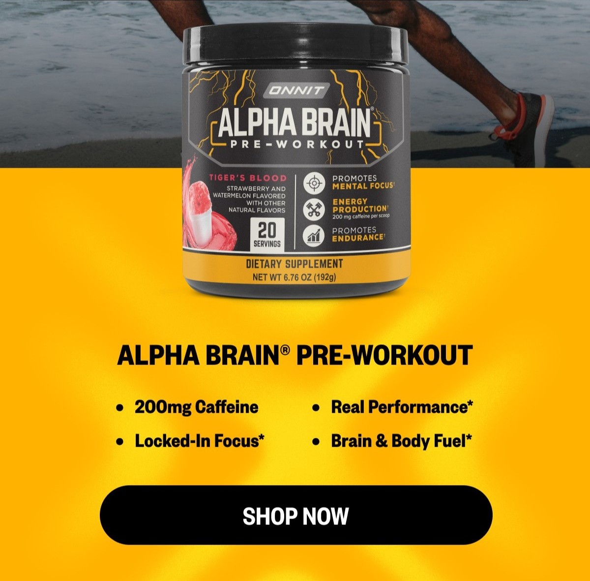 Shop Alpha BRAIN® Pre-Workout