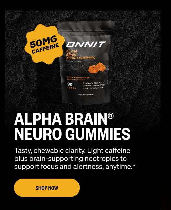 Shop Alpha BRAIN® Neuro Gummies