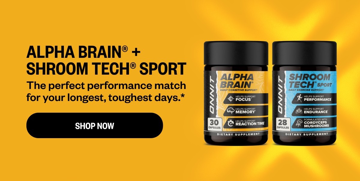 Shop Alpha BRAIN® + Shroom Tech® SPORT
