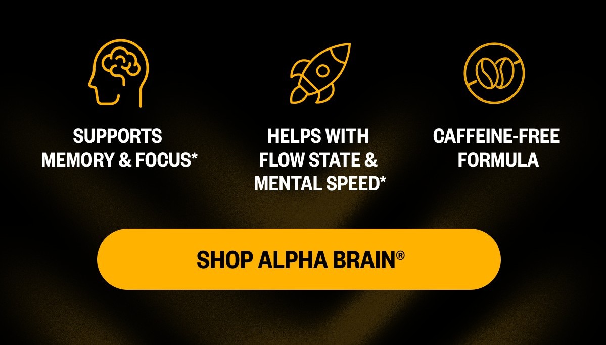 SHOP ALPHA BRAIN