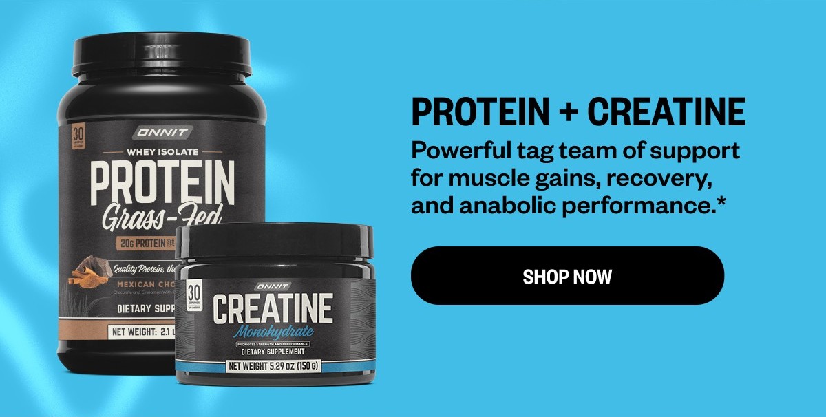 Shop Whey Protein + Creatine