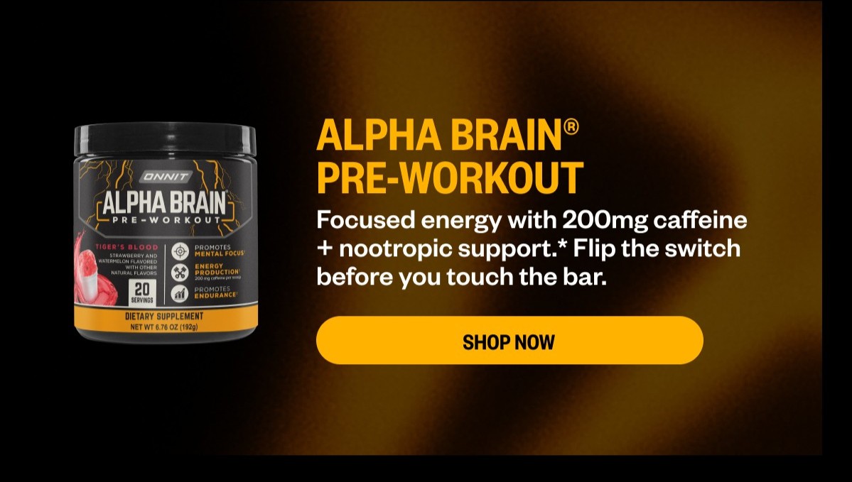 Alpha BRAIN® Pre-Workout