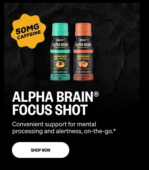 Shop Alpha BRAIN® Focus Shot