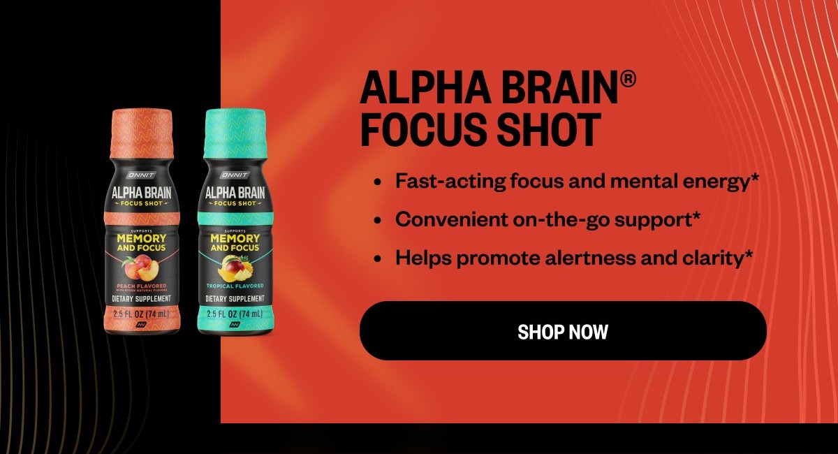 Shop Alpha BRAIN® Focus Shot