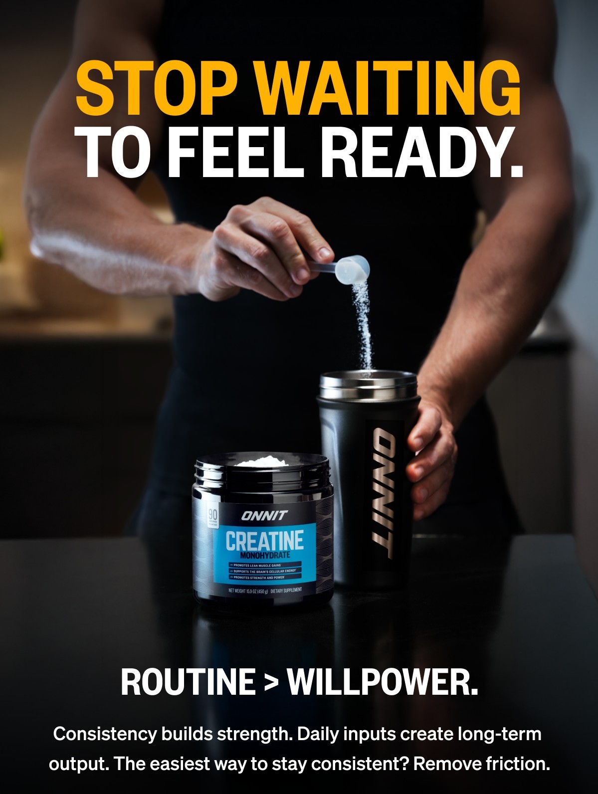 ROUTINE OVER WILLPOWER