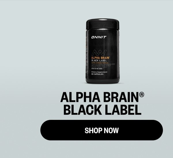 Alpha BRAIN® Black Label