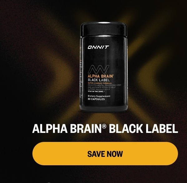 Shop Alpha BRAIN® Black Label