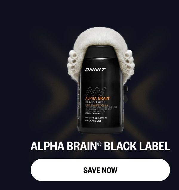 Alpha BRAIN® Black Label